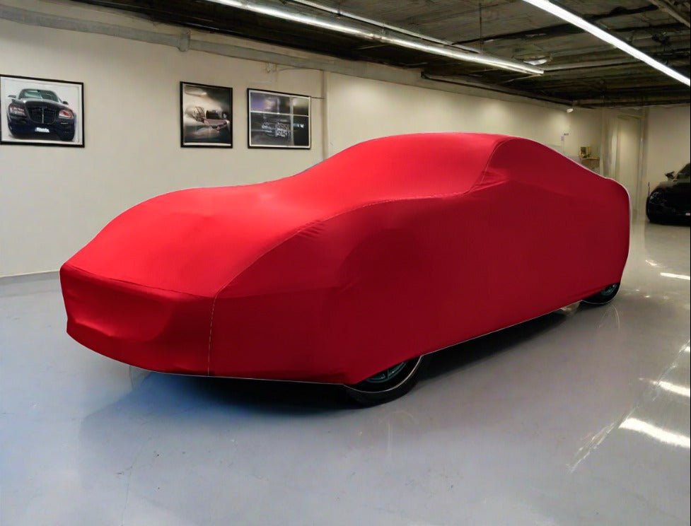 coupe_red_indoor_car_cover ##carcover## ##bespokecarcover## ##bestcarcover## ##vehiclecover## ##madeinitaly##